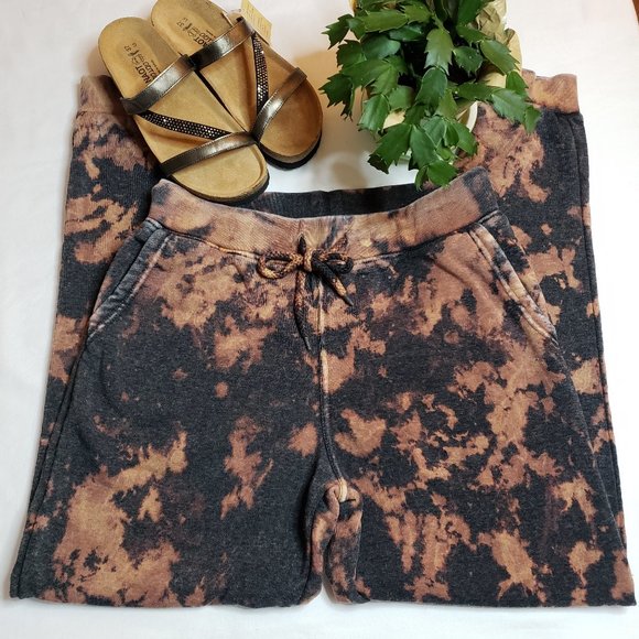 THE NU VINTAGE Joggers Tie-Dye Distressed Ultra Soft Size Medium - Picture 6 of 10